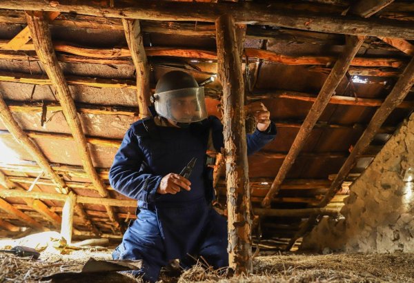 Şuşanın kəndində partlayıcı tələ qurğusu aşkarlanıb (FOTO)