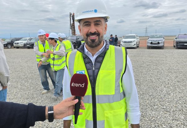 Biləsuvarda Azərbaycan üçün çox mühüm və unikal bir layihəni reallaşdırırıq - "Masdar" rəsmisi