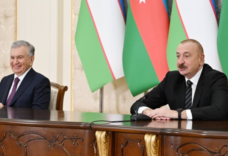 Prezident İlham Əliyev: Azərbaycan-Özbəkistan əlaqələri çoxşaxəli əməkdaşlıq gündəliyinə malikdir