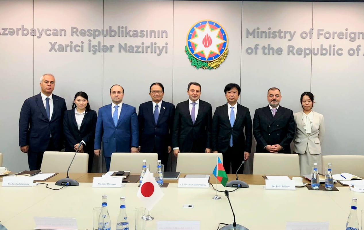 Azərbaycan və Yaponiya arasında siyasi məsləhətləşmələrin növbəti raundu keçirilib (FOTO)