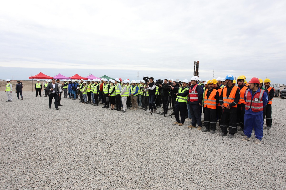 Biləsuvarda günəş enerjisi layihəsi üzrə yeni mərhələyə start verilib (FOTO)