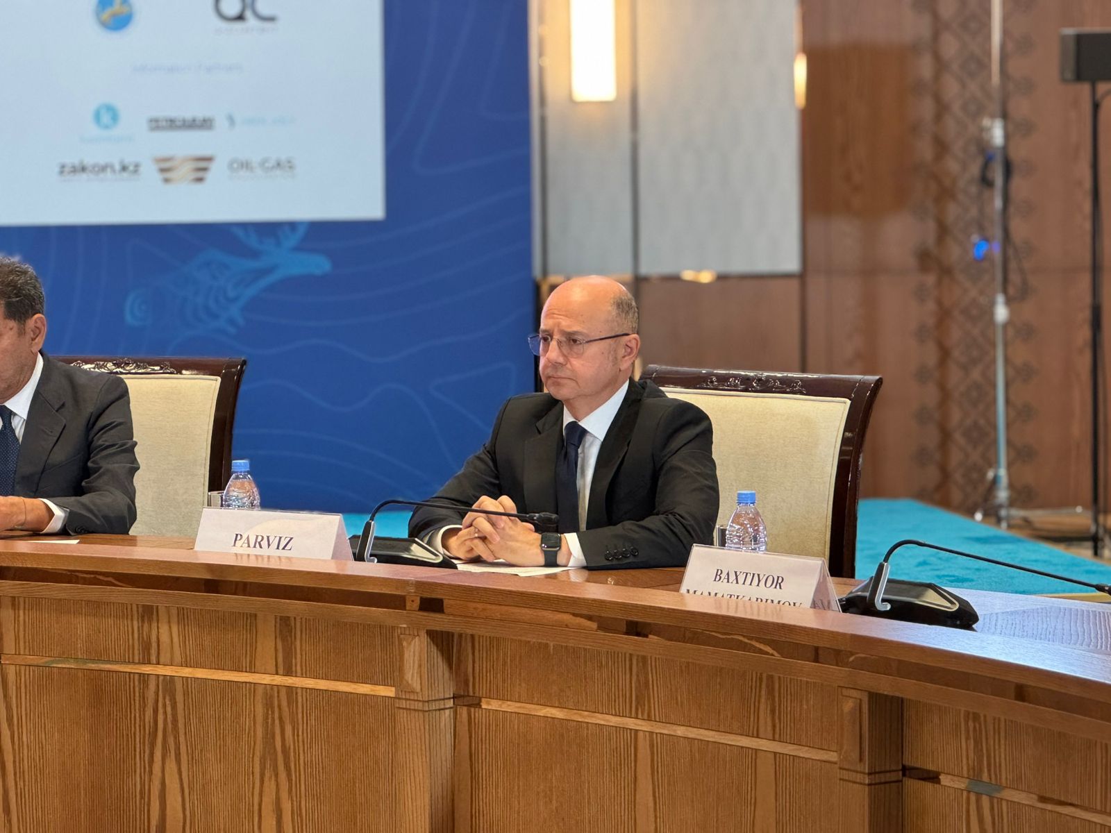 Transxəzər Yaşıl Enerji Dəhlizi Orta Dəhlizin yaşıl körpü qismində inkişafına geniş imkanlar açır - Energetika naziri (FOTO)