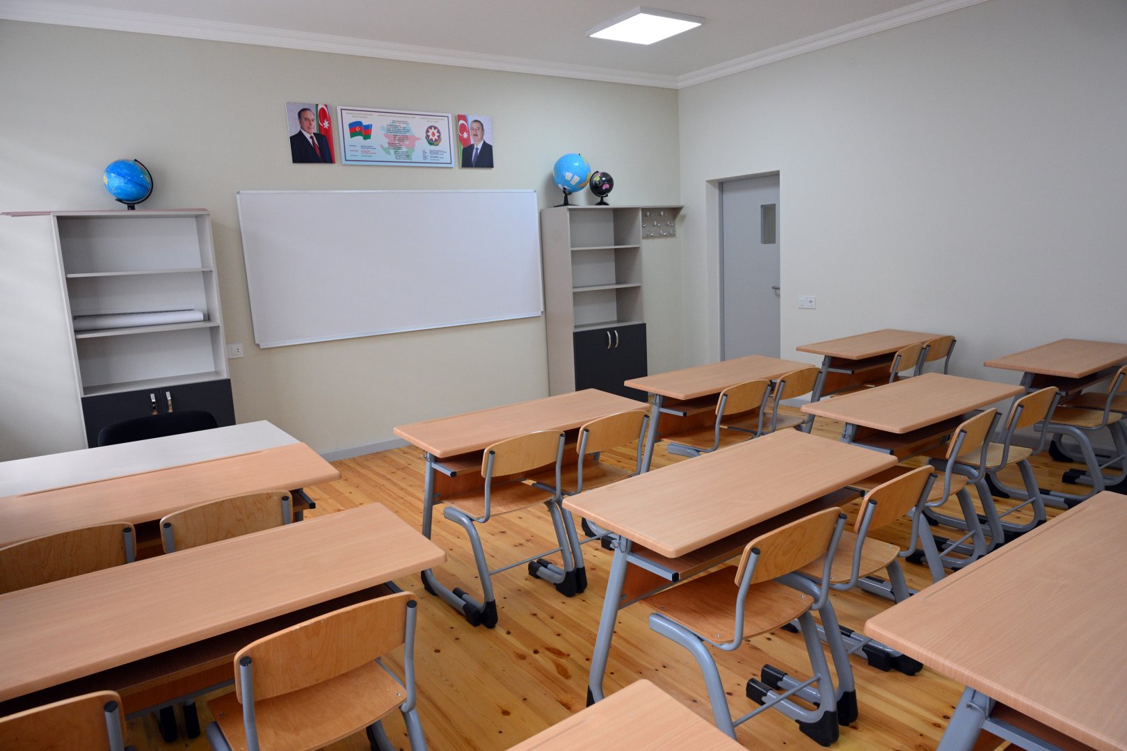 Xəzər rayonunda da yeni məktəb binası istifadəyə verildi (FOTO)