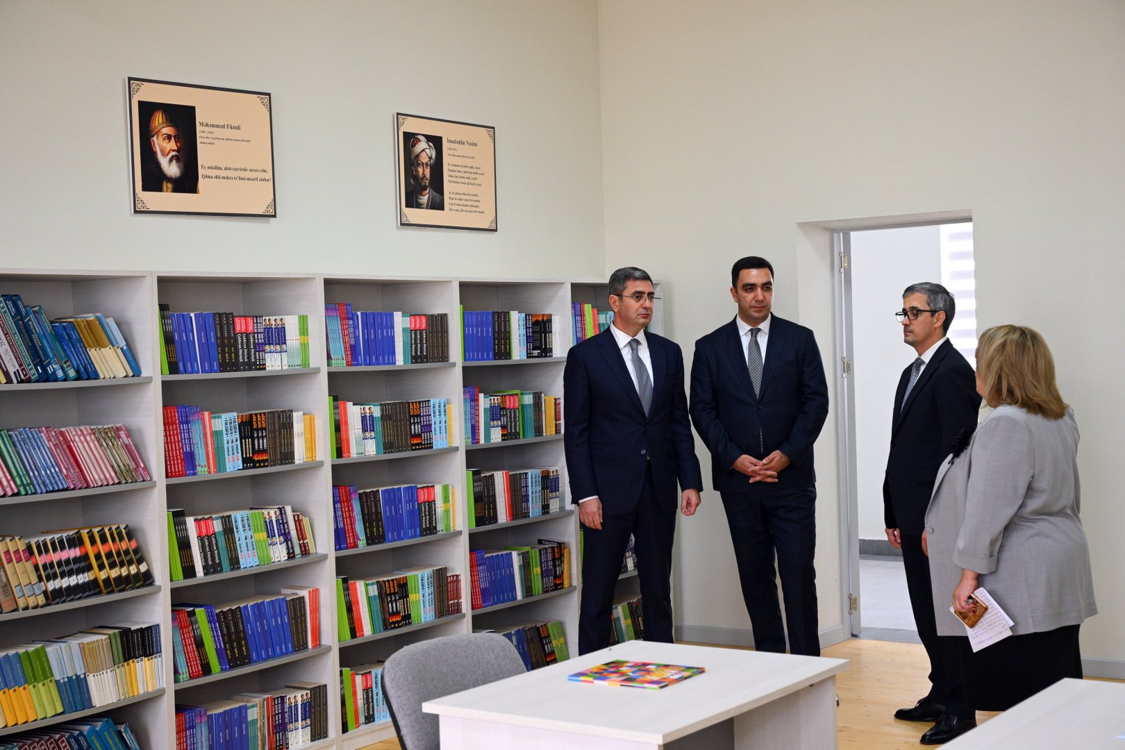 Xəzər rayonunda da yeni məktəb binası istifadəyə verildi (FOTO)