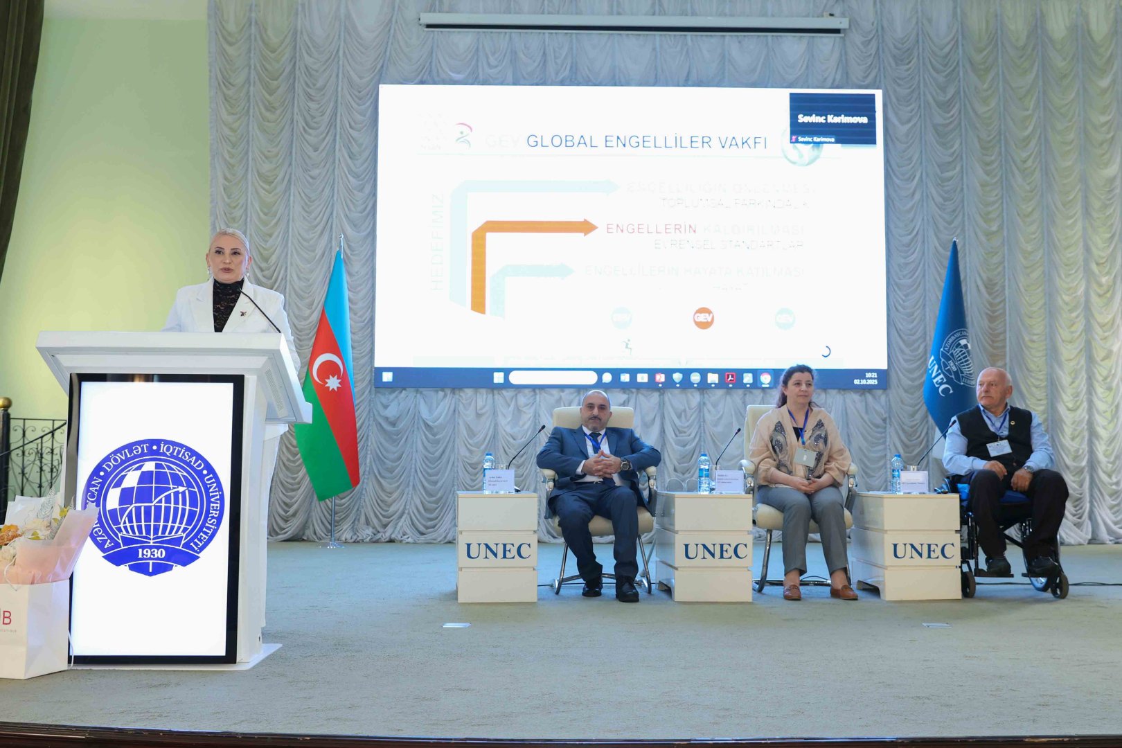 UNEC-də inklüziv ali təhsilə həsr olunan beynəlxalq konfrans keçirilir (FOTO)