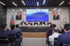 Tikinti sektoru ilə bağlı dövlət qurumlarının və sahibkarların iştirakı ilə ictimai müzakirə təşkil olunub (FOTO)