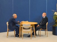 Prezident İlham Əliyevin Kopenhagendə Ermənistanın Baş naziri Nikol Paşinyan ilə görüşü olub (FOTO\VİDEO) (YENİLƏNİB)