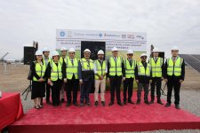 Biləsuvarda günəş enerjisi layihəsi üzrə yeni mərhələyə start verilib (FOTO)