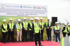 Biləsuvarda günəş enerjisi layihəsi üzrə yeni mərhələyə start verilib (FOTO)
