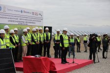 Biləsuvarda günəş enerjisi layihəsi üzrə yeni mərhələyə start verilib (FOTO)