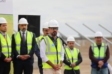 Biləsuvarda günəş enerjisi layihəsi üzrə yeni mərhələyə start verilib (FOTO)
