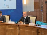 Transxəzər Yaşıl Enerji Dəhlizi Orta Dəhlizin yaşıl körpü qismində inkişafına geniş imkanlar açır - Energetika naziri (FOTO)