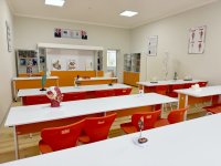 Xəzər rayonunda da yeni məktəb binası istifadəyə verildi (FOTO)