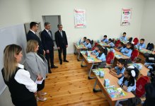 Xəzər rayonunda da yeni məktəb binası istifadəyə verildi (FOTO)