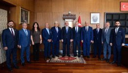 Dövlət Komitəsinin nümayəndə heyəti Hatay və Kahramanmaraşda rəsmi görüşlər keçirib (FOTO)
