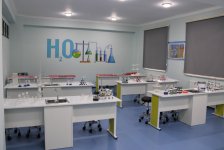 Heydər Əliyev Fondu tərəfindən Samuxda inşa olunan yeni məktəb binası istifadəyə verilib (FOTO)