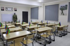 Heydər Əliyev Fondu tərəfindən Samuxda inşa olunan yeni məktəb binası istifadəyə verilib (FOTO)