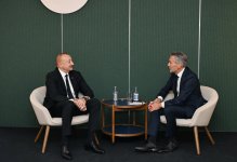 Prezident İlham Əliyev Kopenhagendə Niderlandın Baş naziri ilə görüşüb (FOTO) (YENİLƏNİB)