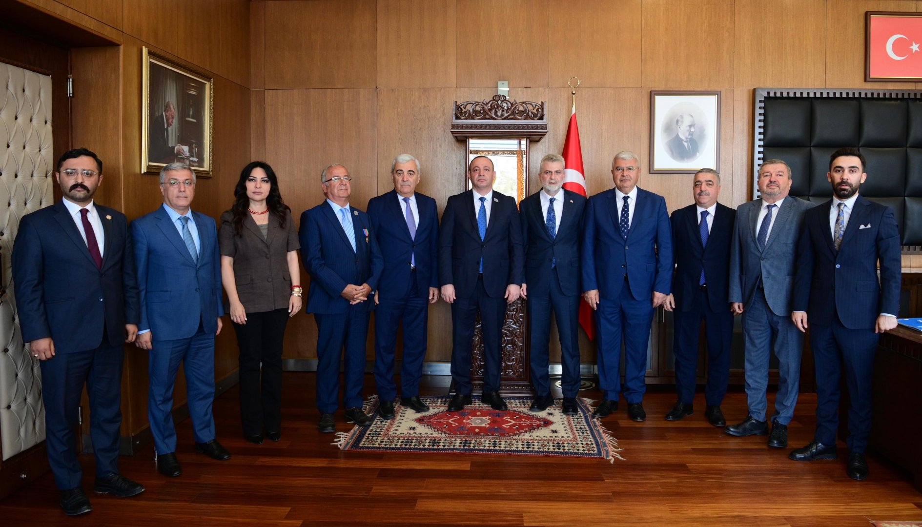 Dövlət Komitəsinin nümayəndə heyəti Hatay və Kahramanmaraşda rəsmi görüşlər keçirib (FOTO)