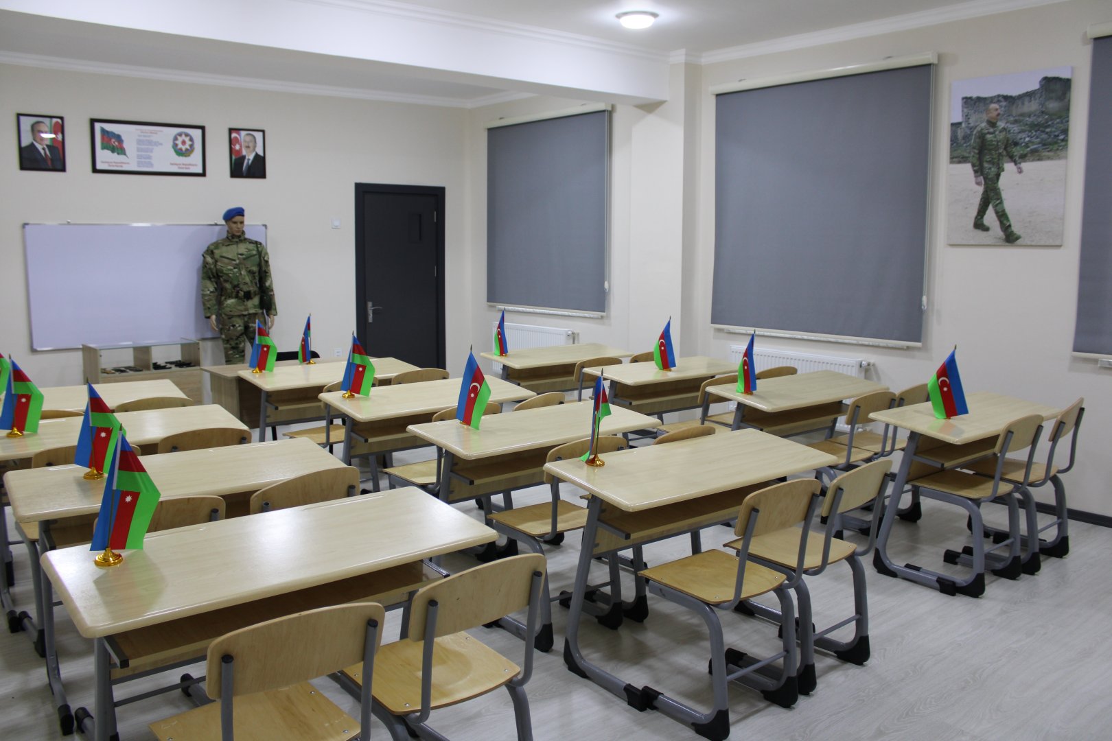 Heydər Əliyev Fondu tərəfindən Samuxda inşa olunan yeni məktəb binası istifadəyə verilib (FOTO)