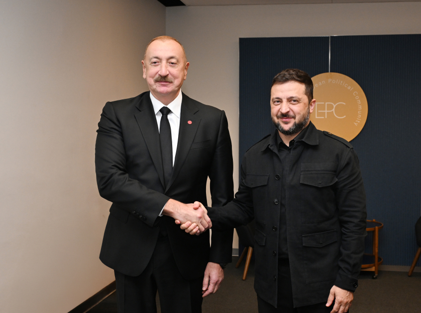 Prezident İlham Əliyevin Kopenhagendə Ukrayna Prezidenti ilə görüşü olub (FOTO/VİDEO) (YENİLƏNİB)