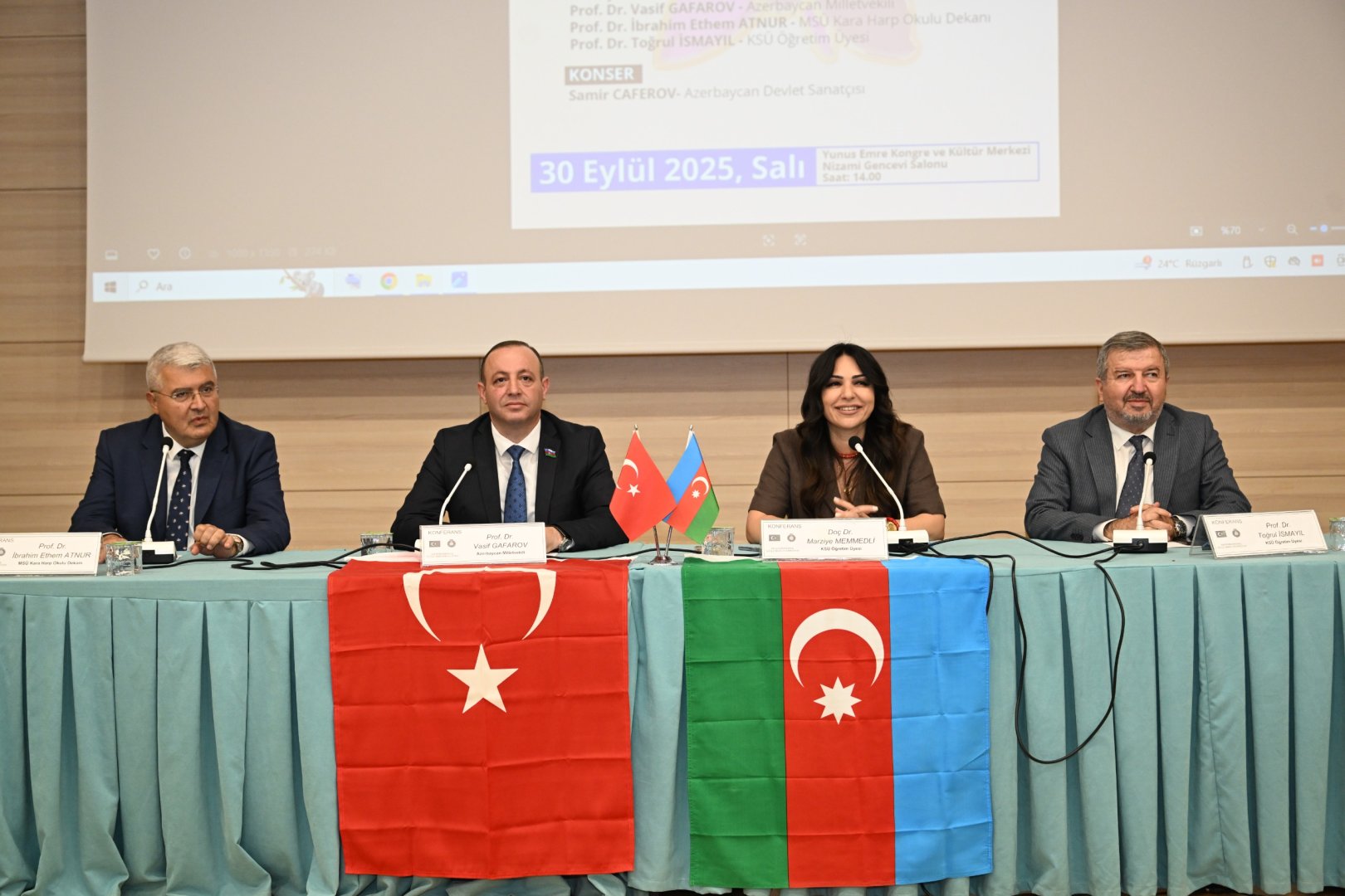 Şanlı tarix, ortaq qürur – Kahramanmaraşda şəhidlərimiz anılıb (FOTO)