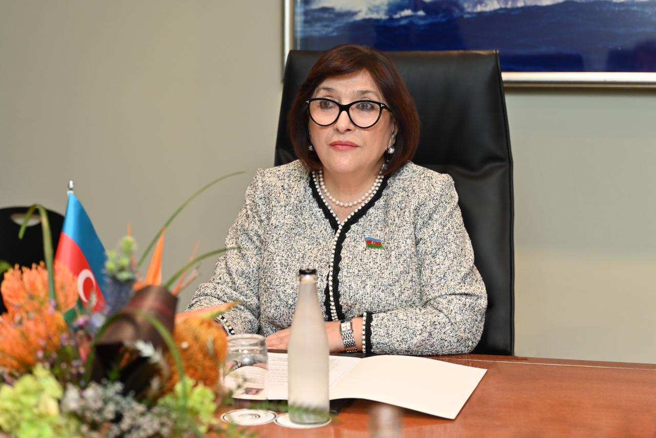 Sahibə Qafarova İspaniya Krallığı Deputatlar Konqresinin sədri ilə görüşüb (FOTO)