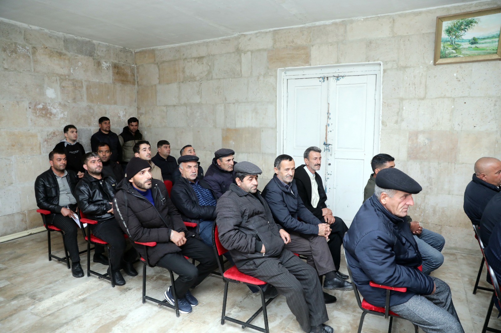 Xaçmazda növbəti səyyar qəbul Qaradağ Buduq kəndində keçirilib (FOTO)