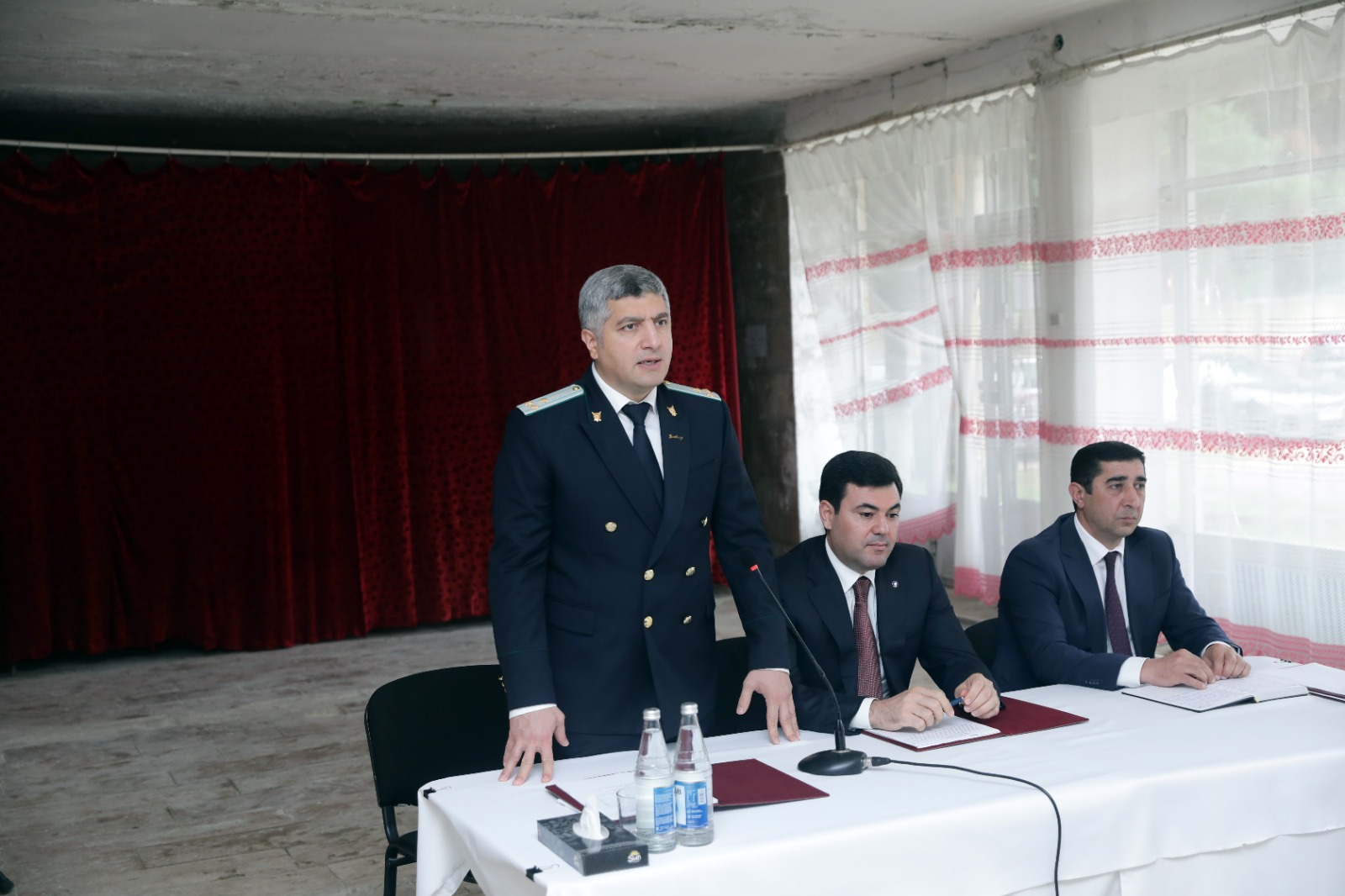 Xaçmazda növbəti səyyar qəbul Qaradağ Buduq kəndində keçirilib (FOTO)