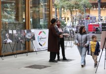 İlk dəfə Avropada QHT xətti ilə Azərbaycanın mina probleminə dair silsilə sərgilər keçirilir (FOTO)