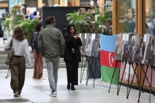 İlk dəfə Avropada QHT xətti ilə Azərbaycanın mina probleminə dair silsilə sərgilər keçirilir (FOTO)