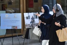 İlk dəfə Avropada QHT xətti ilə Azərbaycanın mina probleminə dair silsilə sərgilər keçirilir (FOTO)