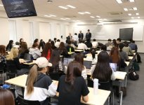 Yaponiyanın Yamato Universitetində Azərbaycanla bağlı təqdimat keçirilib (FOTO)