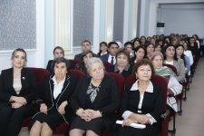 Xaçmazda 5 oktyabr – Beynəlxalq Müəllimlər Günü münasibətilə tədbir keçirilib (FOTO)