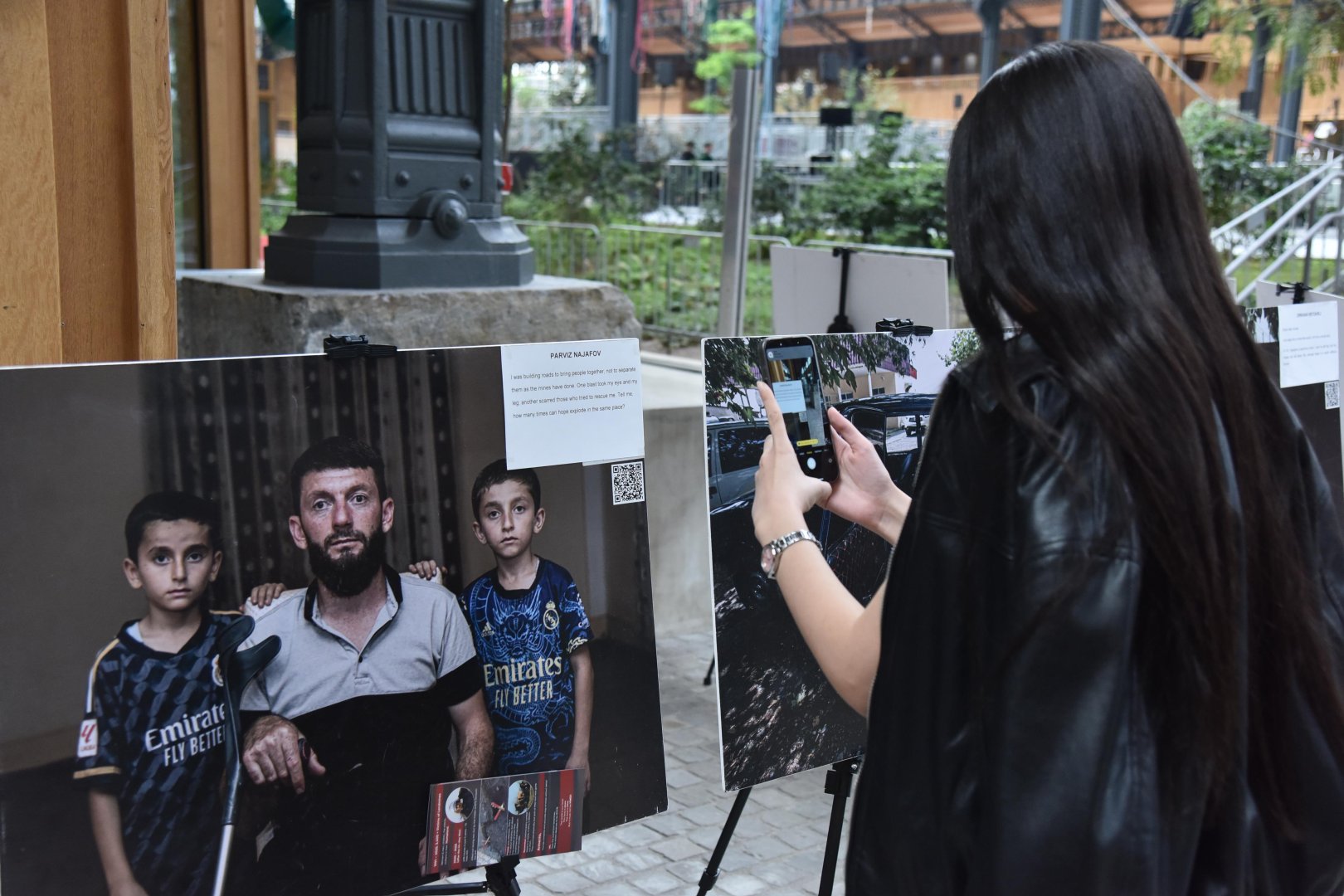 İlk dəfə Avropada QHT xətti ilə Azərbaycanın mina probleminə dair silsilə sərgilər keçirilir (FOTO)