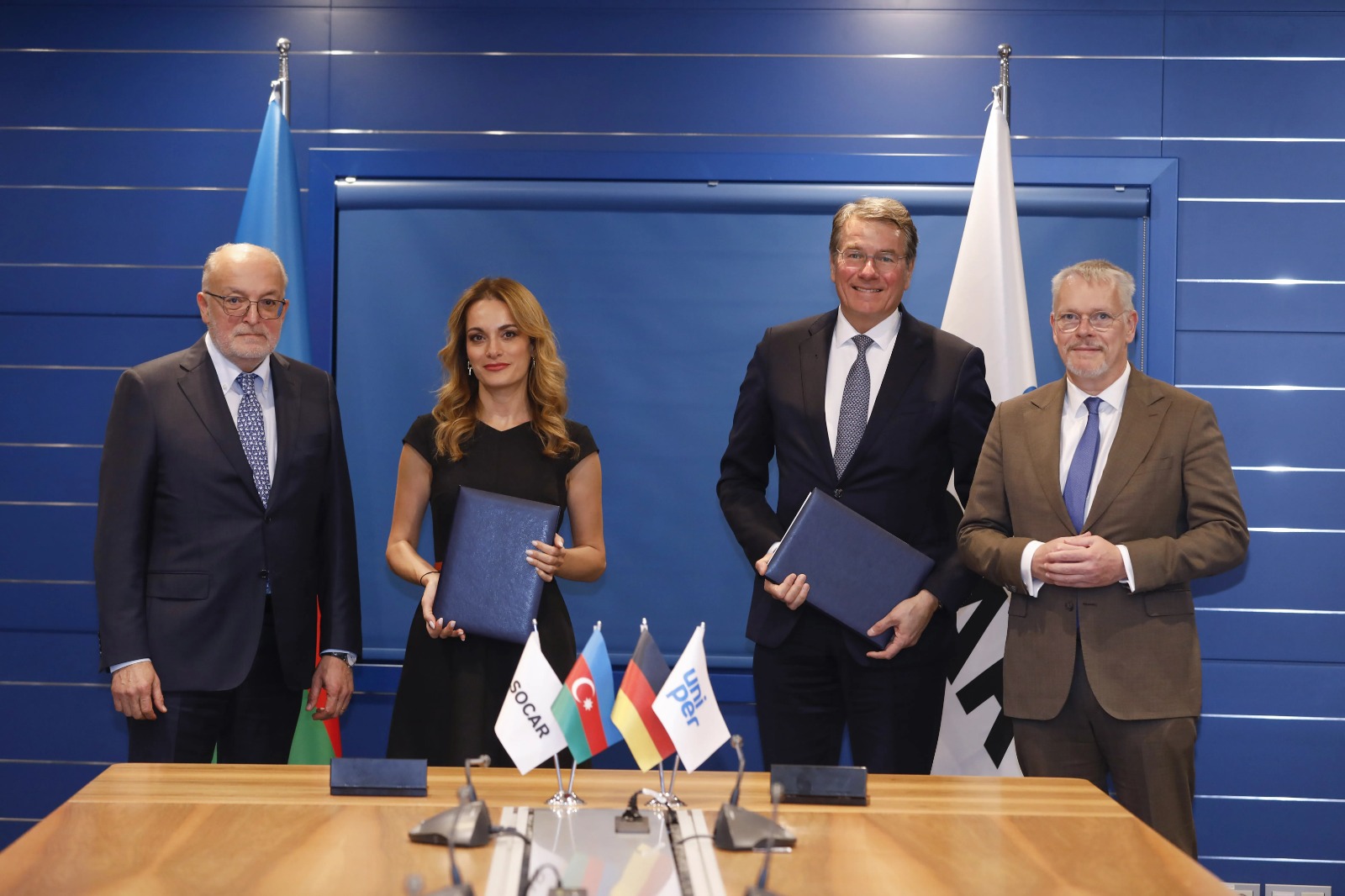 SOCAR-la Almaniya şirkəti arasında Əməkdaşlıq Proqramı imzalanıb (FOTO)
