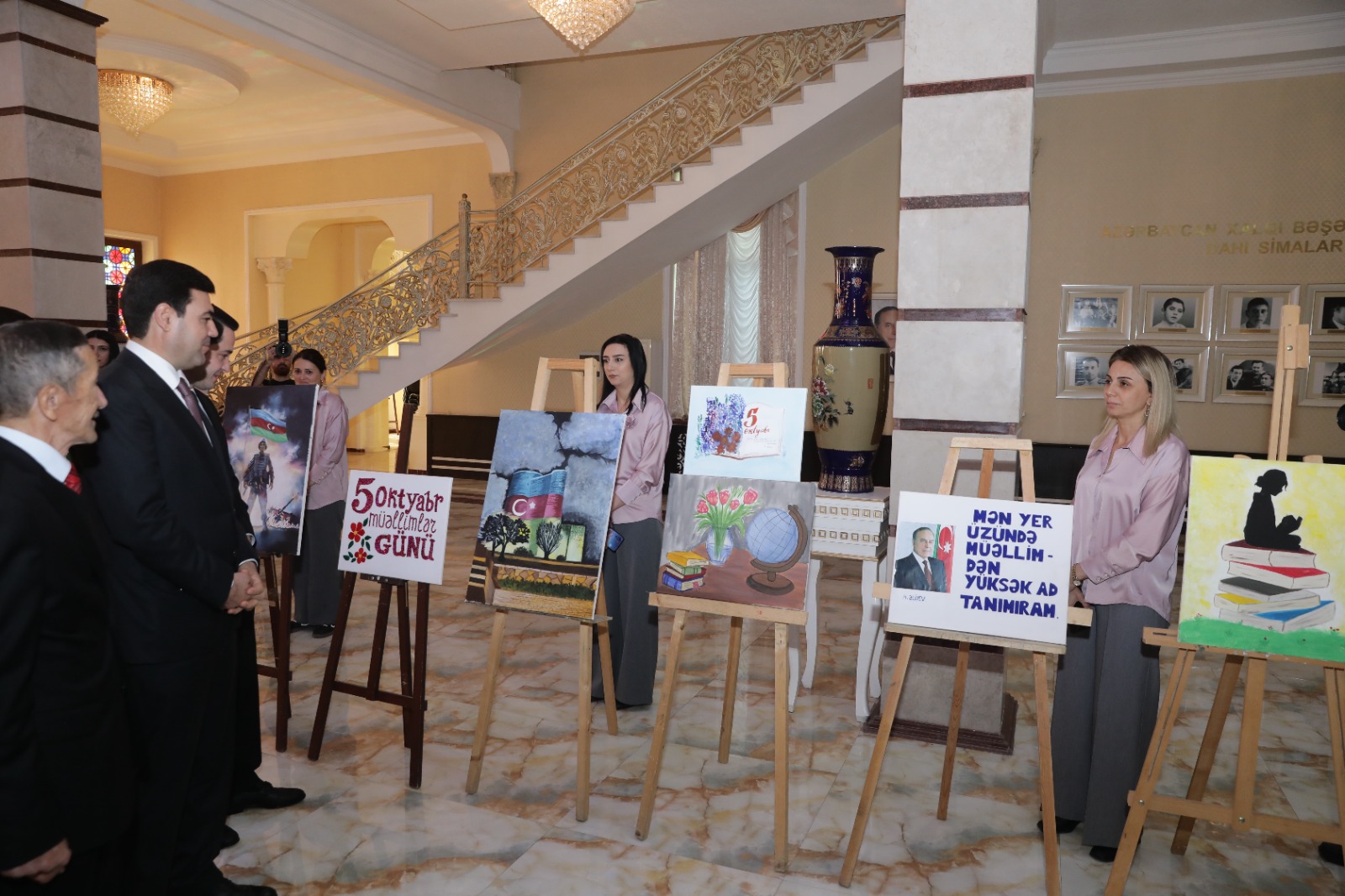 Xaçmazda 5 oktyabr – Beynəlxalq Müəllimlər Günü münasibətilə tədbir keçirilib (FOTO)