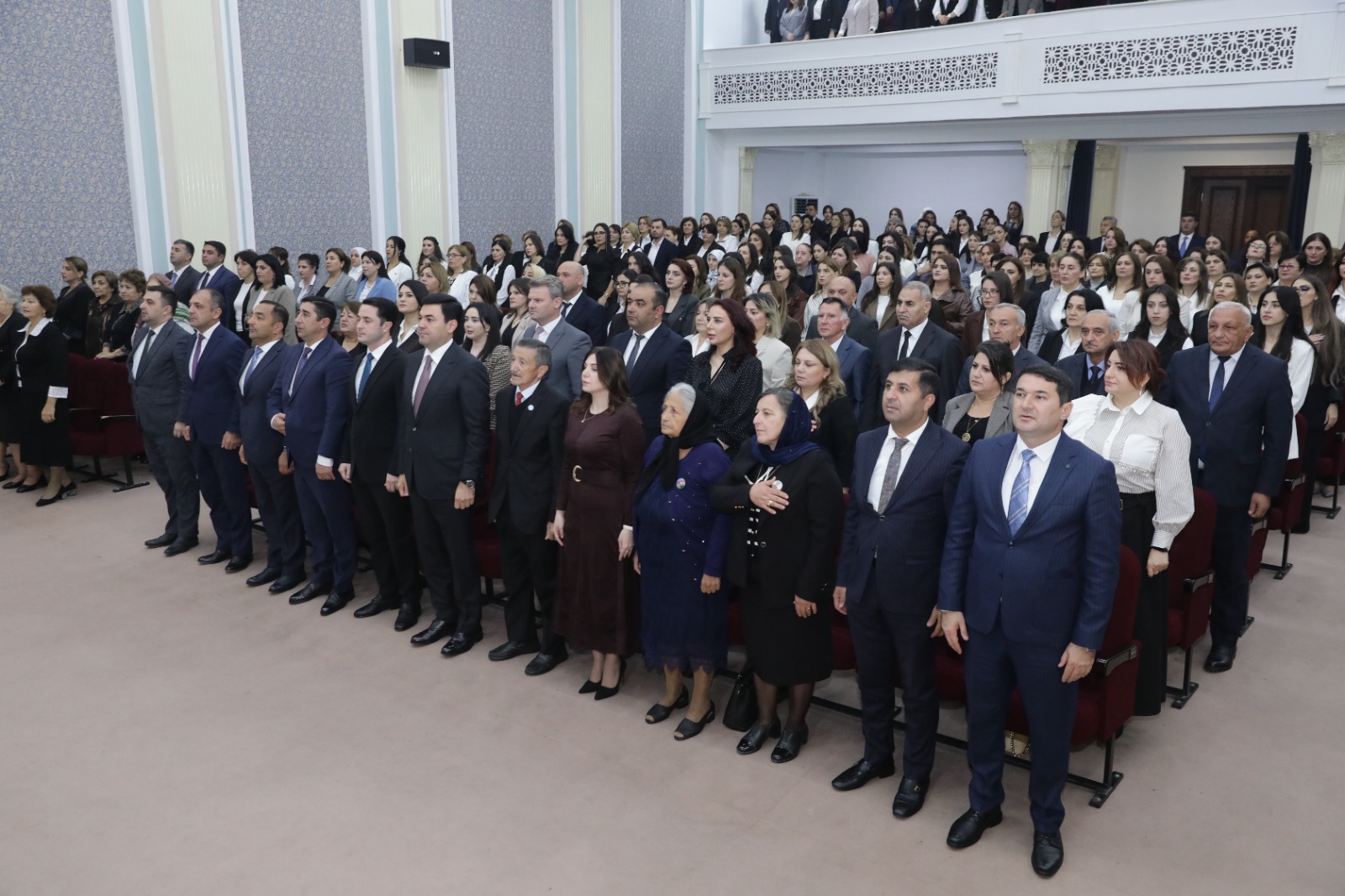 Xaçmazda 5 oktyabr – Beynəlxalq Müəllimlər Günü münasibətilə tədbir keçirilib (FOTO)