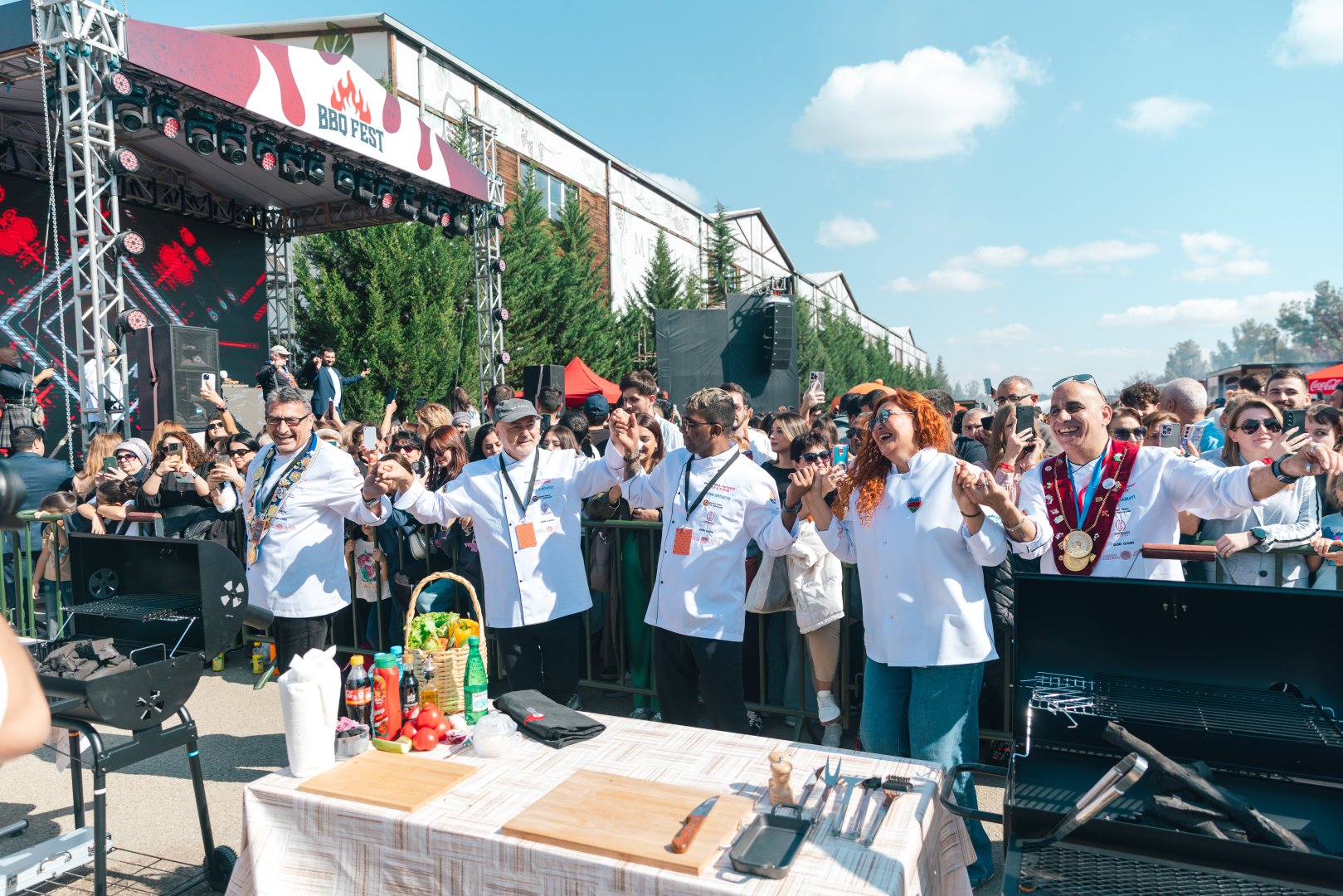 Şamaxıda Beynəlxalq Barbekü Festivalı keçirilir (FOTO)