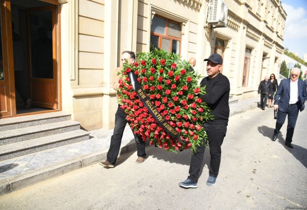Oqtay Şirəliyevlə vida mərasimi keçirilib (FOTO) (YENİLƏNİB)