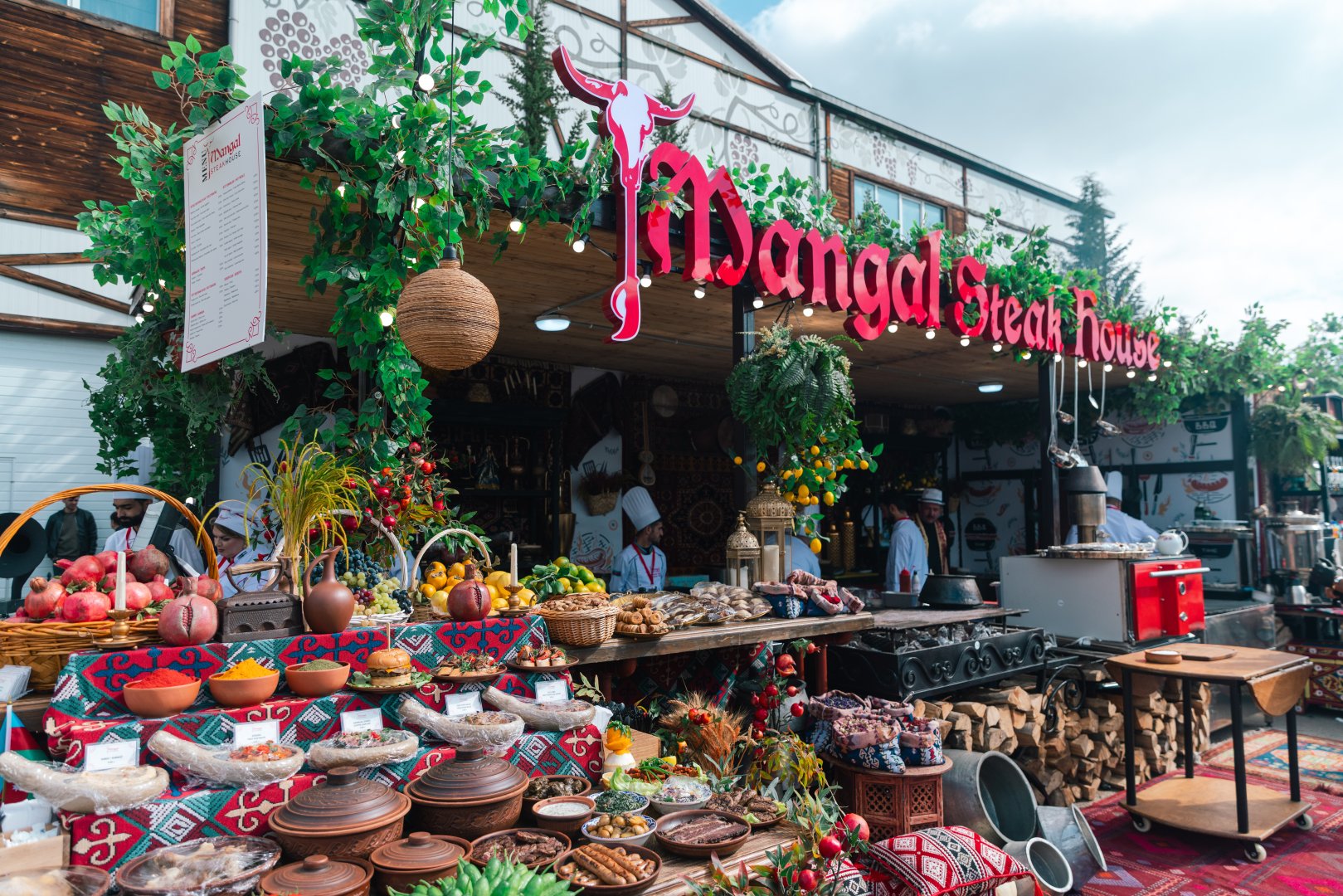 Şamaxıda Beynəlxalq Barbekü Festivalı keçirilir (FOTO)