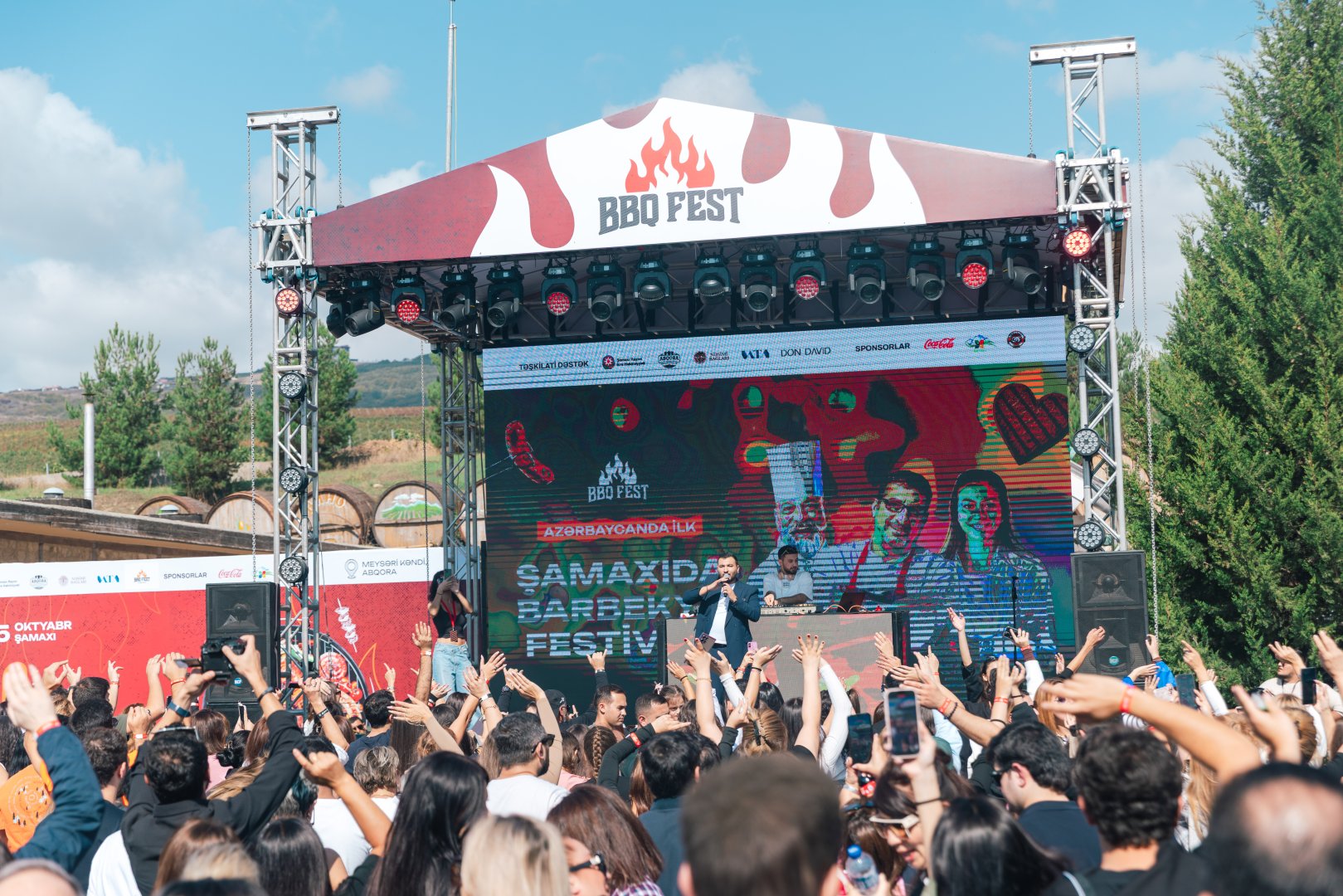 Şamaxıda Beynəlxalq Barbekü Festivalı keçirilir (FOTO)
