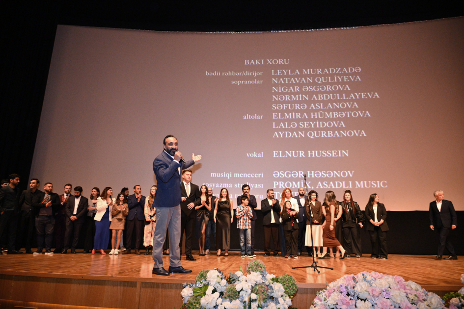 Nizami Kino Mərkəzində “Tağıyev: Sona” bədii filminin təqdimat mərasimi keçirilib (FOTO)