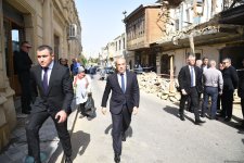 Oqtay Şirəliyevlə vida mərasimi keçirilir (FOTO)