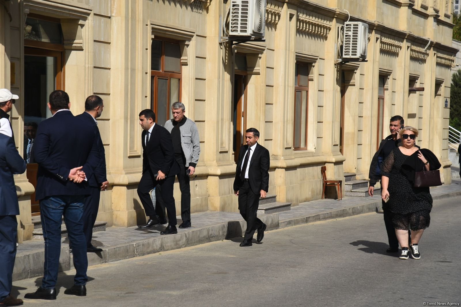 Oqtay Şirəliyevlə vida mərasimi keçirilir (FOTO)