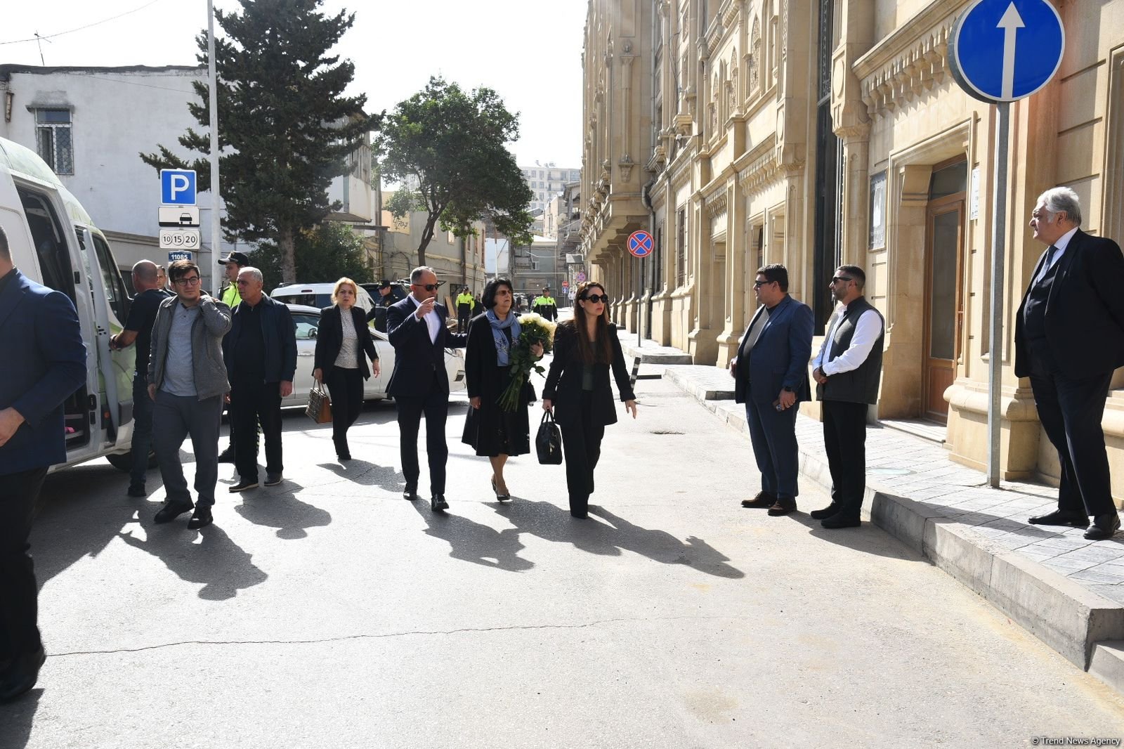 Oqtay Şirəliyevlə vida mərasimi keçirilir (FOTO)