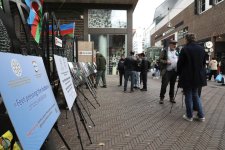 Haaqada Azərbaycanın mina qurbanlarına həsr olunmuş fotosərgi təşkil olunub (FOTO)