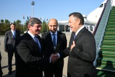 Qırğızıstan Prezidenti Sadır Japarov Azərbaycana səfərə gəlib