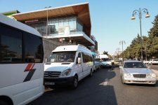Qanunsuz sərnişin daşımalarına qarşı reyd keçirilib (FOTO)