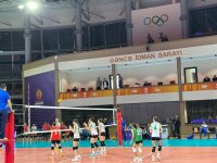 III MDB Oyunları: Azərbaycanın qızlardan ibarət voleybol millisi bürünc medal qazanıb (FOTO)